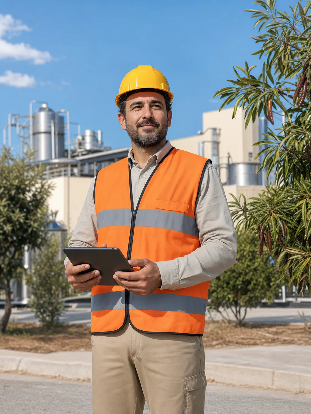 INCOM production specialist at the Mersin facility